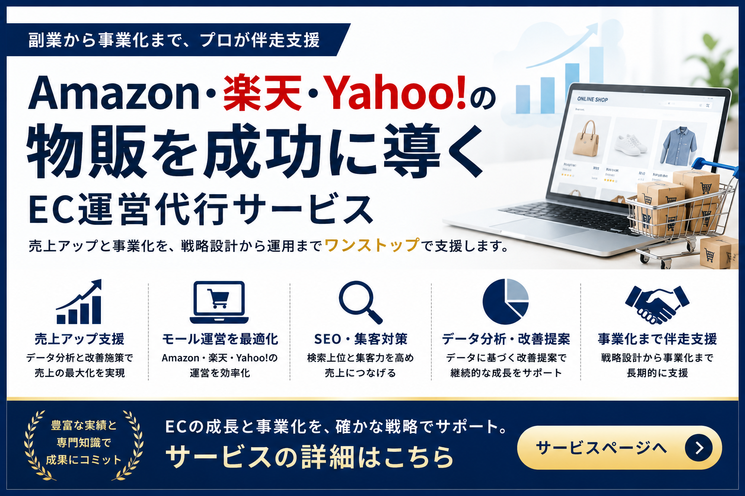 Amazon・楽天・Yahoo!の運営代行ならシンプスジャパン