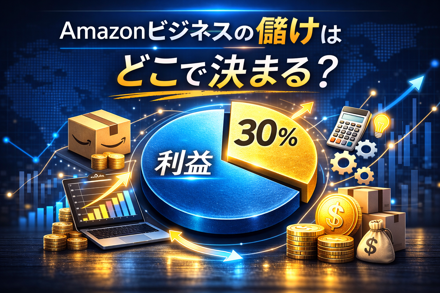 Amazonビジネスの利益率はどこで決まるのか