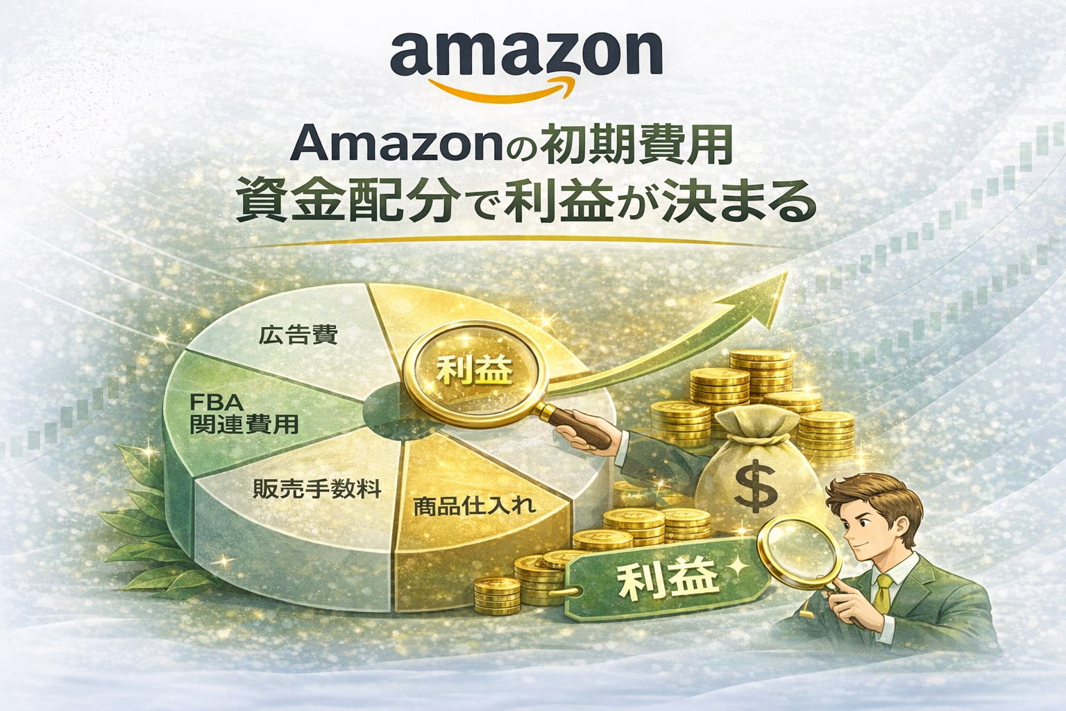 Amazonビジネスの初期費用の資金分配が重要、利益を作る仕組みを考える必要性あり