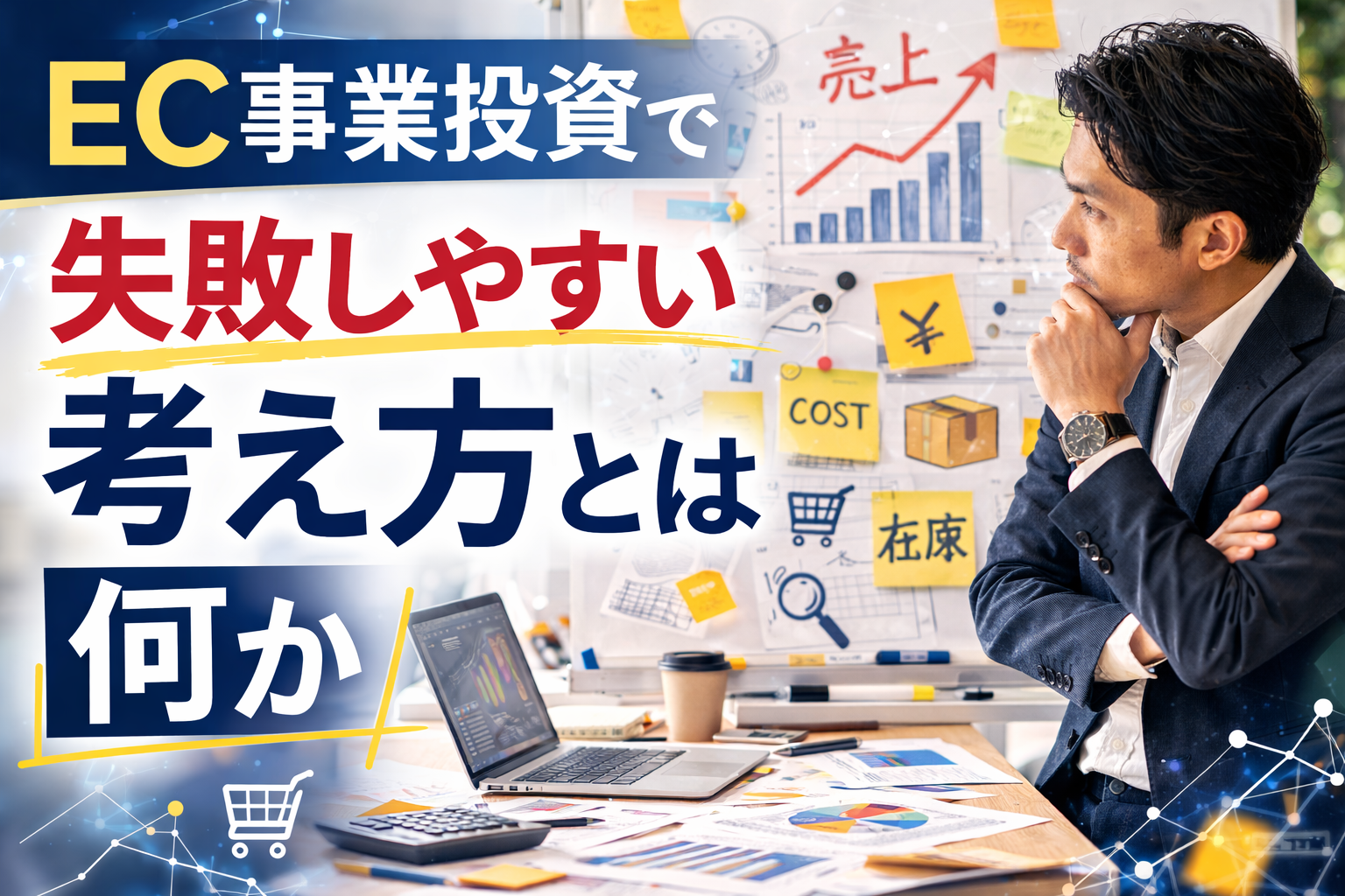 EC事業投資で失敗しやすい考え方とは何か