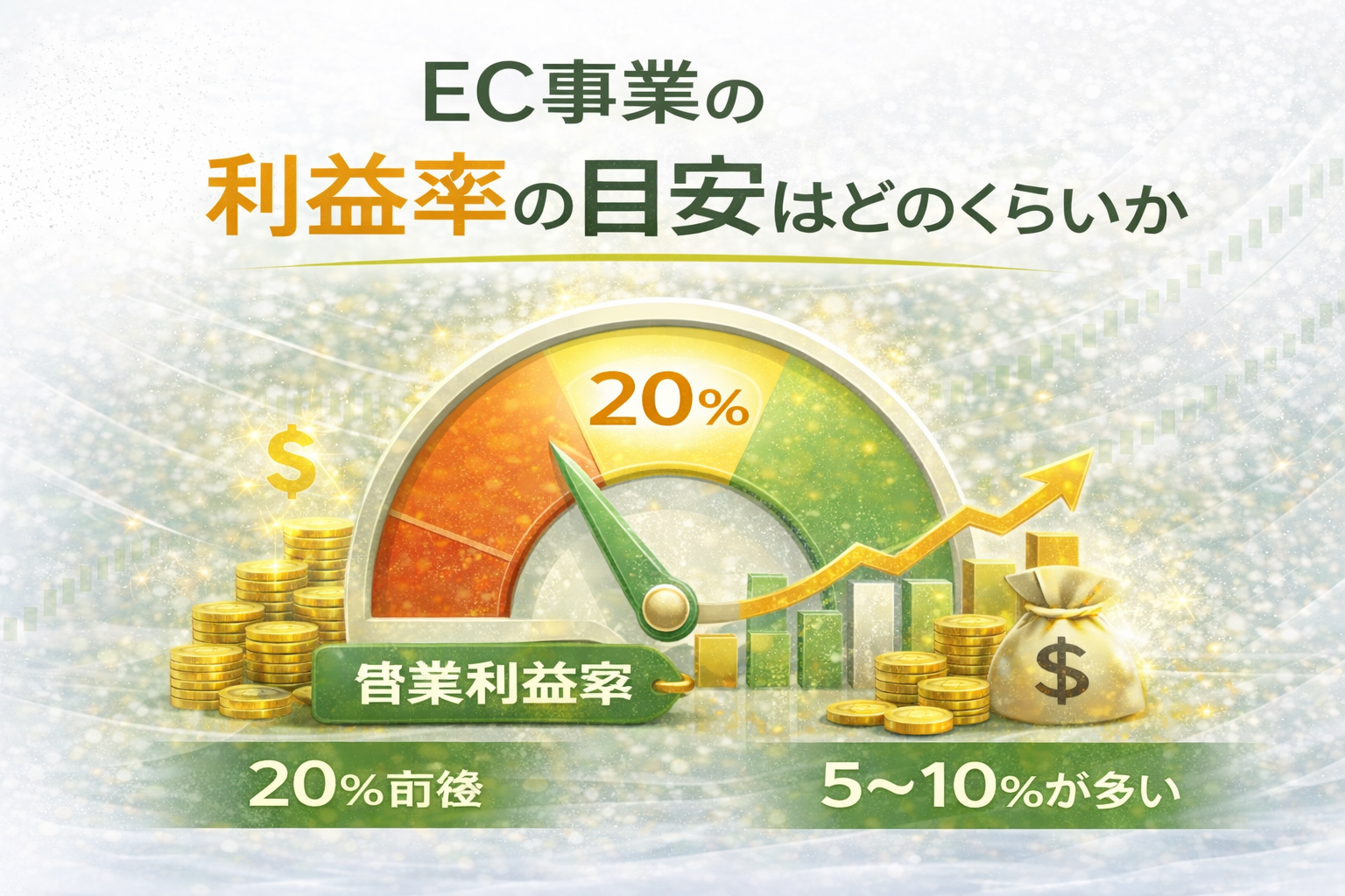 EC事業の利益率の目安はどのくらいか