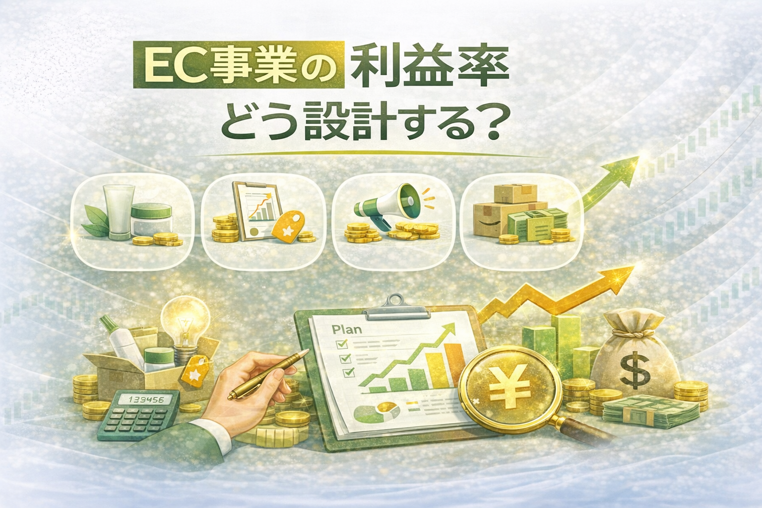 EC事業の利益率はどのように設計するか