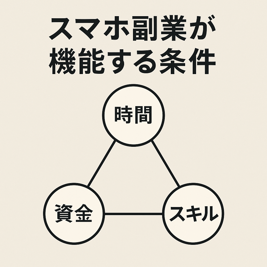 スマホ副業が成功する条件