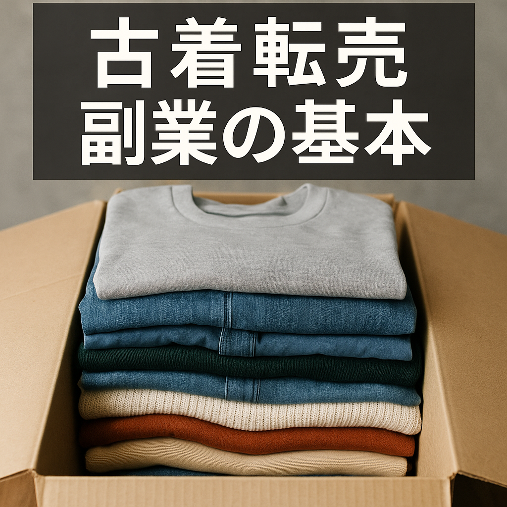 古着転売の副業の基本