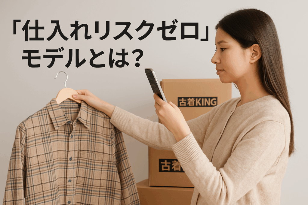 古着kingのモデル。仕入れリスクゼロとは?