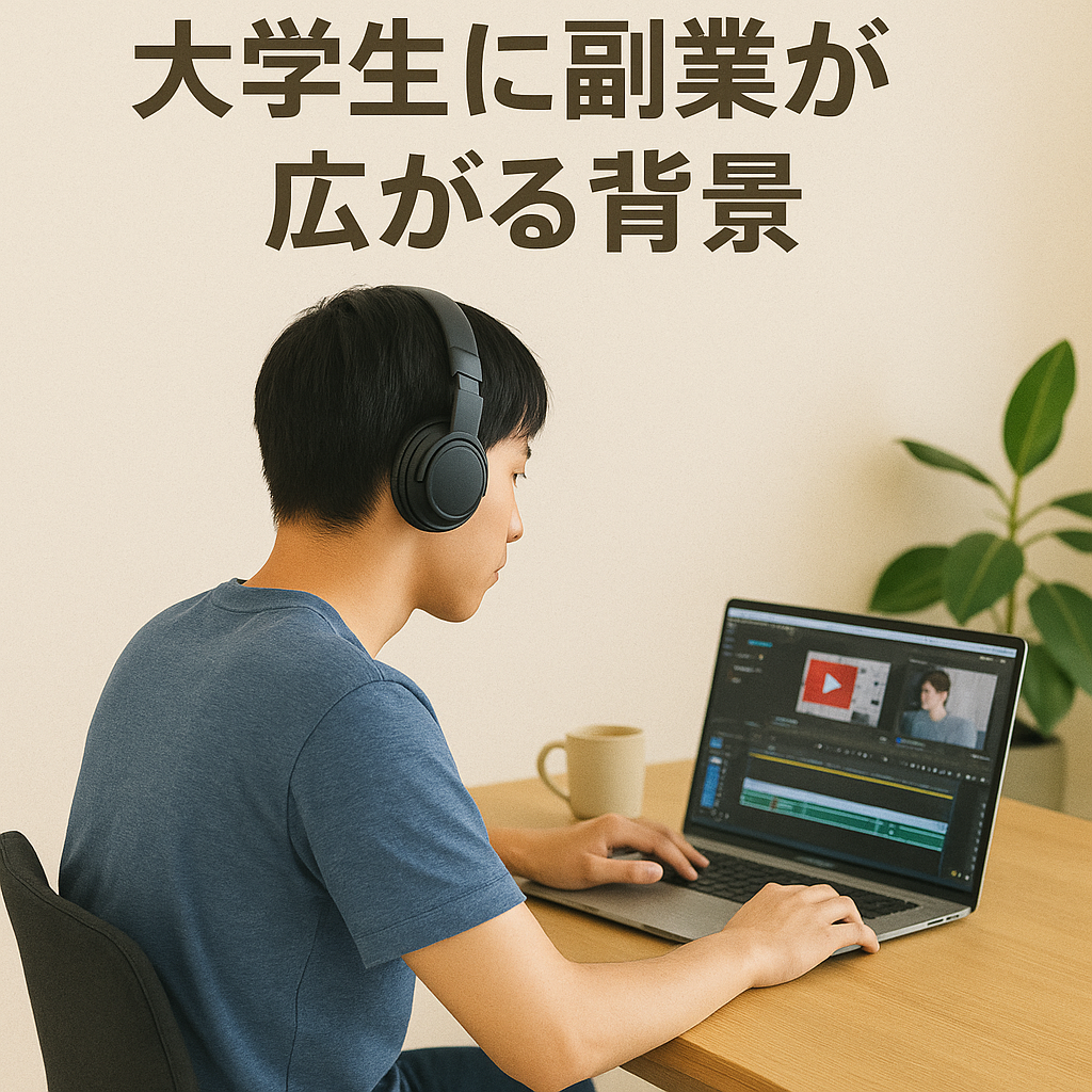 大学生に副業が広がっている