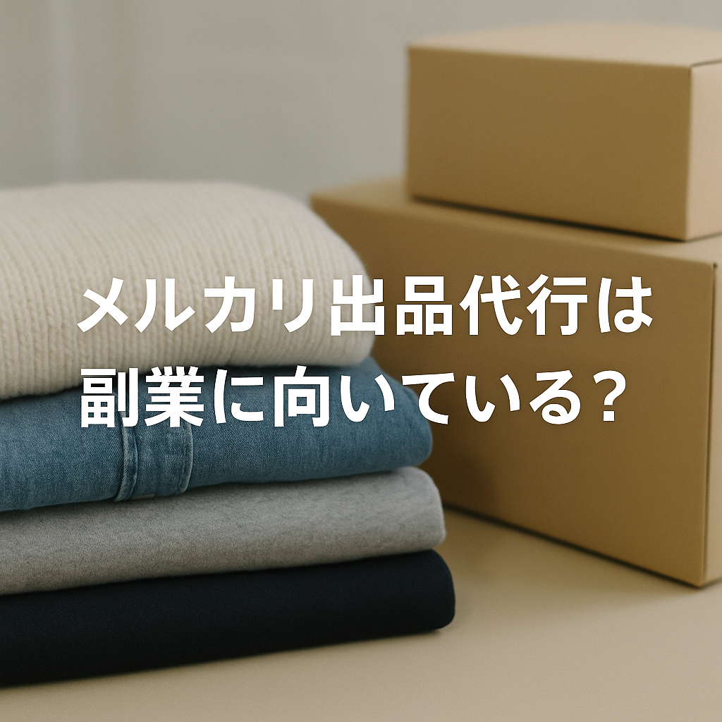 メルカリ出品代行が向いている人は?