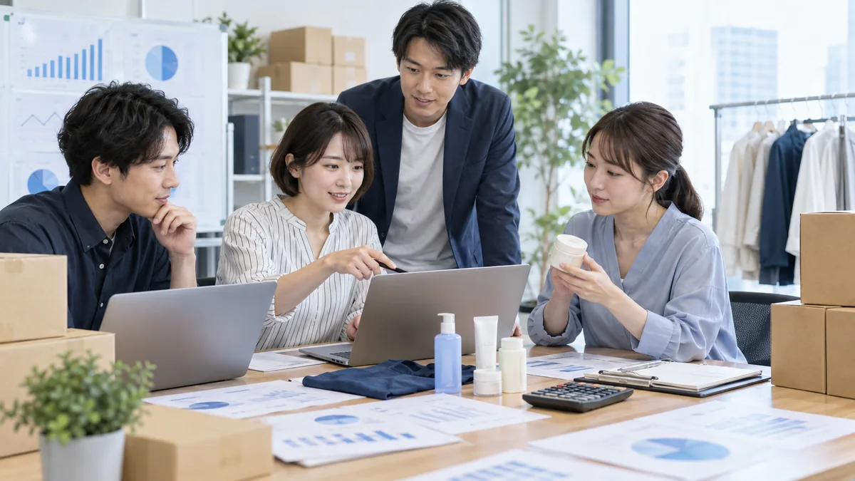 広告・商品ページ・在庫・利益を同時に確認する担当者