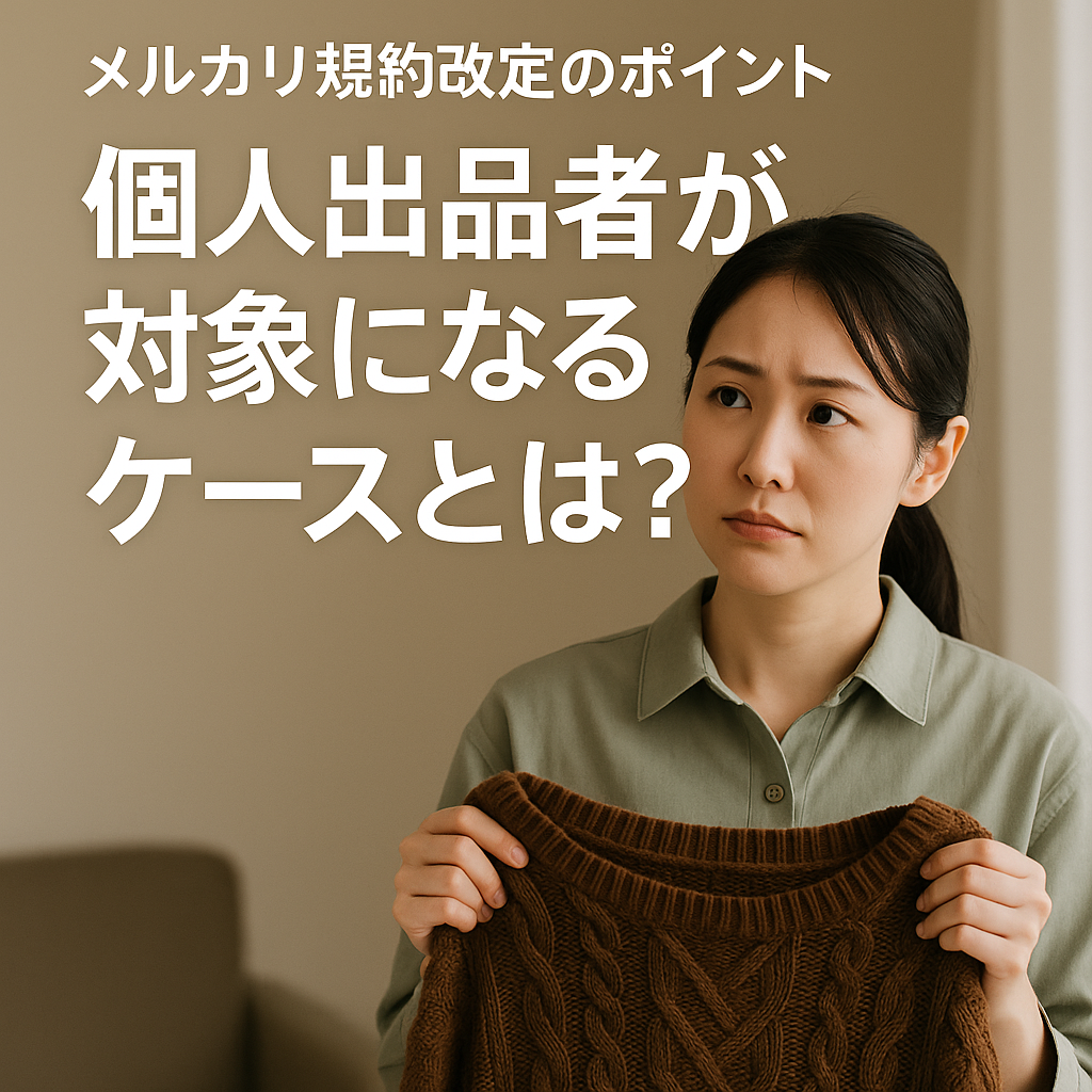 メルカリ規約改定のポイント01