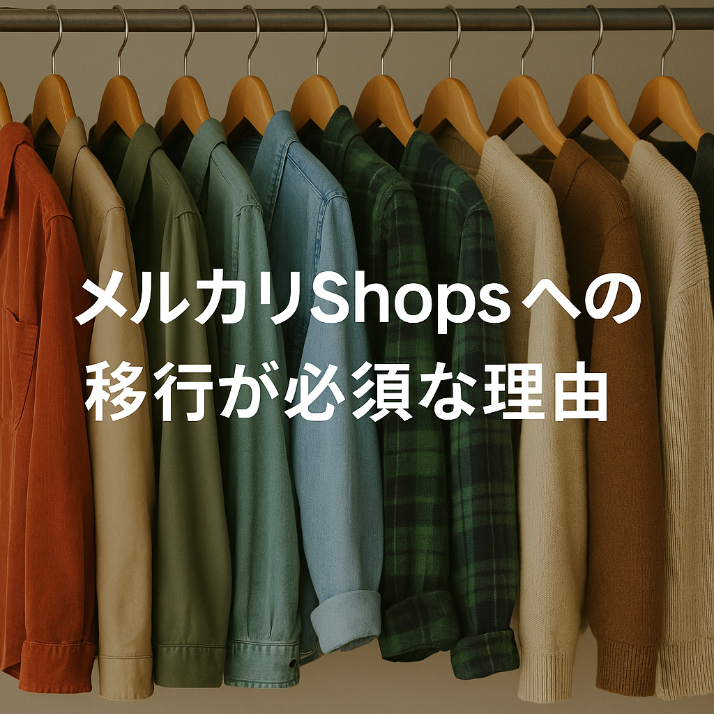副業ユーザーがメルカリshopsへ移行が必須な理由とは?